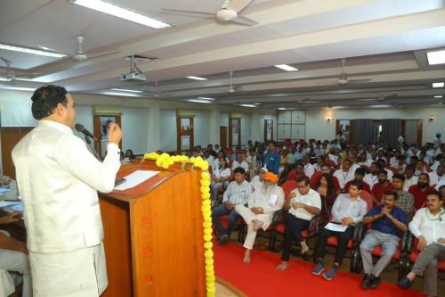 Acharya Ram Gopal Dixit Addressing the Gathering at Neurotherapy Day 2024